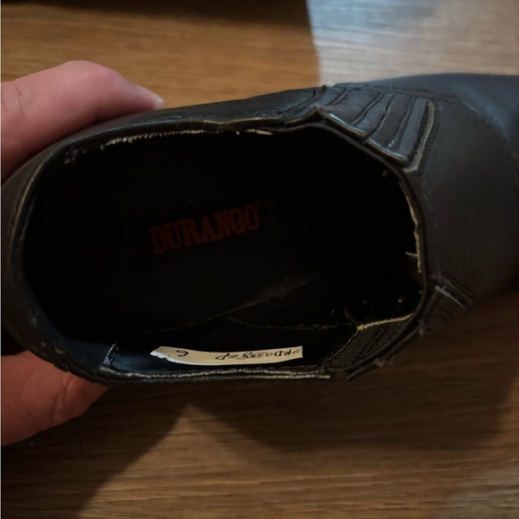 Durango Black Ankle Boots - Picture 7 of 7